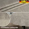 Tischdecke Melliert Grau Oval 200x140cm Schnittkante Produktbild-Vorschau 3