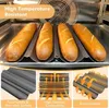 Baguette Backblech 4 Brotrillen Baguetteform mit Produktbild-Vorschau 4