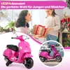 COSTWAY dětská motorka elektrická, Vespa 12V motorka s Náhled obrázku produktu 8