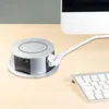 Zásuvka vysúvacia 2m/3z+USB A+C +Wireless 10W SOLIGHT Náhľad obrázku produktu 5