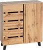 Komoda HWC-M46, kredens kredens wysoki, 2 drzwi 88x80x34cm, Podgląd zdjęcia produktu 13