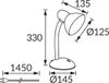 Strühm 02849 Schreibtischlampe 'TOLA' E27, dimmbar, mit Produktbild-Vorschau 2