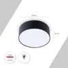 Deckenlampe Esstisch Deko Wohnzimmer Modern Büro Rund Produktbild-Vorschau 4