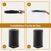 CASABEL Poubelle Cuisine 50L - 100% Acier Inoxydable, Voir les images du produit 6