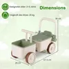 COSTWAY 3 in 1 Kinderwagen mit Rollen, Produktbild-Vorschau 3