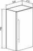VCM Holz Holz Wandregal | Midischrank | Maße: H. 75 x B. 33 Produktbild-Vorschau 5
