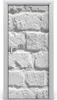 Tulup Türaufkleber 95x205 cm Dekorative Aufkleber Produktbild-Vorschau 1