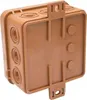 Puszka natynkowa, Snap-On, 75X75X41, Ip54, brązowa, 03502 Podgląd zdjęcia produktu 4
