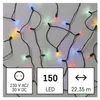 LED vánoční řetěz – tradiční, 22,35 m, venkovní i vnitřní, multicolor Náhľad obrázku produktu