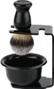 Rasur Brush Kit 3 In 1 modernes Design Acryl Rasier Set Produktbild-Vorschau 8