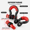 SucceBuy 3/4" D-Ring Shackle, 2 Pack Alloy Steel Shackle Anteprima dell’immagine prodotto 5