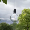 LED Leuchtkugel BOWL - Hängeleuchte - Filament LED - 12,5cm - Batterie - Timer - transparent - Außen Produktbild-Vorschau