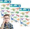Dinosaurier Kinder-Tattoo-Set, abwaschbare Kinder-Tattoos Produktbild-Vorschau 1