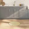 vidaXL Teppich Rund Hell Natur 60 cm Bambus Produktbild-Vorschau 2