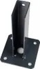 ROYSSON® Zaunpfosten Bodenplatte mit Dübel-Adapter | 60 x Produktbild-Vorschau 3