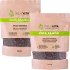Two bags of chia seeds are shown side-by-side against a white background. Produktbild-Vorschau