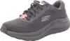 A single black Skechers Arch Fit 2.0 shoe is shown from a side angle against a white background. Produktbild-Vorschau