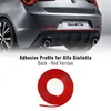 Profil rouge autocollant pour pare-chocs arrière Alfa Voir les images du produit 2