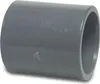 Mega Muffe PVC-U 40 mm Klebemuffe 16 bar, grau Produktbild-Vorschau 1