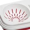 Snips 000702, Egg poacher, Rot, Weiß, Polypropylen (PP), Produktbild-Vorschau 3