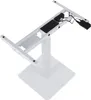 A white electric standing desk frame. Podgląd zdjęcia produktu