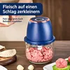 Mini Zerkleinerer elektrisch 350ml mit Glasbehälter, Produktbild-Vorschau 2