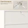Úzka kúpeľňová skrinka HOMCOM s 2 dvierkami so systémom Náhľad obrázku produktu 8
