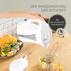 GOURMETmaxx Wasserkocher mit Kalkfilter - 1,7l - weiß/grau Produktbild-Vorschau 3