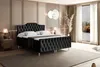ALTDECOR Boxspringbett mit Holz Füßen, Matratze und Produktbild-Vorschau 4