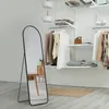EMKE Standspiegel 140x40cm Ganzkörperspiegel Schwarz Produktbild-Vorschau 12