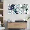 DEQORI Glasbild Echtglas 4x30x60 cm 'Urbaner Doodle-Mix' Produktbild-Vorschau 3