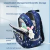 Schulrucksack mit mehreren Taschen, verstellbaren Trägern, Produktbild-Vorschau 4