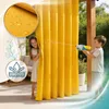 Lantigo Outdoor Vorhang Gelb 155x210 cm UV-beständig | Produktbild-Vorschau 3