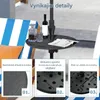 Table réglable avec ouverture pour parasol, modèle Voir les images du produit 5