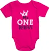 Kurzarm Baby-Body Ms Onederful Geburtstag 1 Jahr Geschenk Produktbild-Vorschau 1