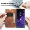 Galaxy S9 Pouzdro, RetroPolyuretanKožené Pouzdro, Kapsy na Náhled obrázku produktu 5
