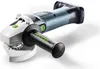 A cordless angle grinder is shown against a white background. Produktbild-Vorschau