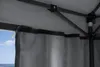 Faltpavillon 2 x 3 m Smoky Grau, 4 Easy-Klett Seitenwände Produktbild-Vorschau 4