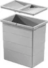 Hailo Inneneimer 1076129 mit Deckel hellgrau 350x226x350 mm Produktbild-Vorschau 1