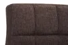 CLP Barhocker Peru STOFF drehbar und höhenverstellbar braun Produktbild-Vorschau 5