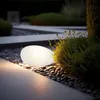 Smartwares LED Solarleuchte Stein OSL-50016 weiß Ø 40 cm Produktbild-Vorschau 9