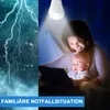 4pcs Solar-LED-Birnen, Notbeleuchtung, warmweiß 2700–3000K, Produktbild-Vorschau 3