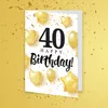 Friendly Fox Geburtstagskarte runder Geburtstag - 40. Produktbild-Vorschau 3