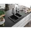Mexen Carlos 1,5-Becken-Granitspüle mit Mischbatterie Elia, Produktbild-Vorschau 2