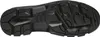 The sole of a black construction boot is shown from an underneath view. Podgląd zdjęcia produktu