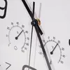 Nástěnné hodiny s funkcí meteorologické stanice, Ø 30,5 cm Náhled obrázku produktu 4