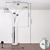 Suio »Suio« Stehleuchte aus Metall in chrom mit Lichteffekt Produktbild-Vorschau 5