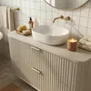 WENA Waschtischunterschrank 80 cm, geriffelte Fronten, Produktbild-Vorschau 7
