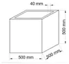 Elegant Einrichten | Pflanzkübel | Fiberglas | anthrazit Produktbild-Vorschau 7