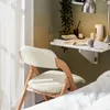 SoBuy Set 4 sedie pieghevoli in legno imbottite, Anteprima dell’immagine prodotto 4